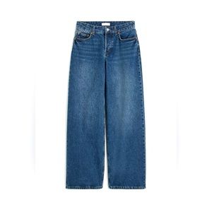 HM wide leg jeans